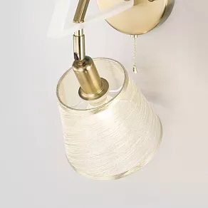 Бра Eurosvet Alicante 60082/1 золотая бронза