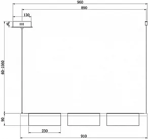 Подвесной светильник Freya Stick FR5395PL-L12B