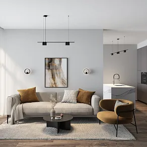 Подвесной светильник Denkirs Orbit DK4061-BK