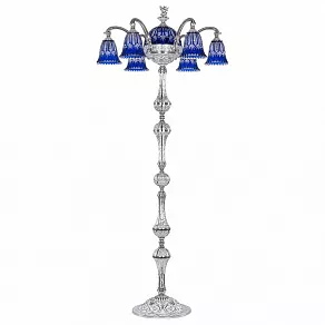 Торшер Bohemia Ivele Crystal 7209 72009TP/6/175 NW P2 D Clear-Blue/H-1I FA1S