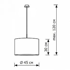 Подвесной светильник Lighthall Alicen 45 LH022021