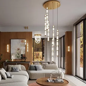 Потолочная люстра Odeon Light COLLIER 5455/80CL