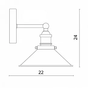 Бра Divinare Delta 2003/02 AP-1