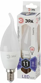 Лампа светодиодная Эра Стандарт E14 11Вт 6000K LED BXS-11W-860-E14