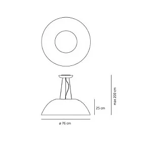 Подвесной светильник Artemide  1503010A