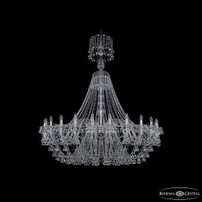 Подвесная люстра Bohemia Ivele Crystal 1409 1409/24/530/XL-160 Ni