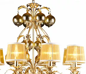 Подвесная люстра Arte Lamp Monarch A1199LM-8GO