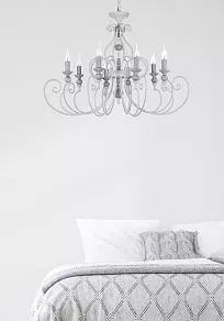 Подвесная люстра Maytoni Karina ARM631-PL-08-W