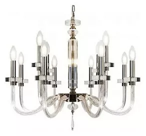Подвесная люстра iLamp Vibe P9474-8+4 Nickel