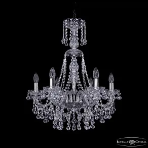 Подвесная люстра Bohemia Ivele Crystal 1409 1409/6/195/XL-68 Ni