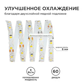 Лента светодиодная Apeyron Electrics  00-349
