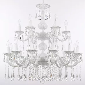 Подвесная люстра Bohemia Ivele Crystal AL7801 AL78101/12+6/250/2D A WG