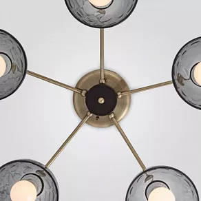 Потолочная люстра Imex MD.3826 MD.3826-5-S AB+BK