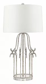 Настольная лампа декоративная Gilded Nola Stella GN-STELLA-TL-SV