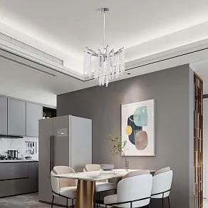 Подвесная люстра Arte Milano Веточка 230110.360.3.E14.A CR