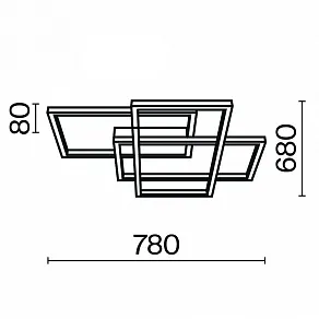 Потолочная люстра Maytoni Rida MOD015CL-L80GK
