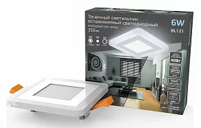 Встраиваемый светильник Gauss Backlight BL121