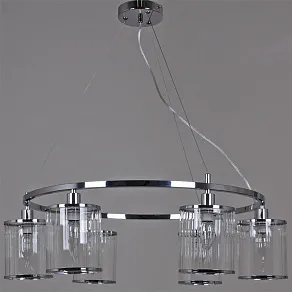 Подвесная люстра ILLUMICO  IL1182-6P-79 CR