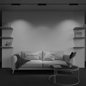 Накладной светильник Maytoni Points Rot TR010-1-10W4K-M-B