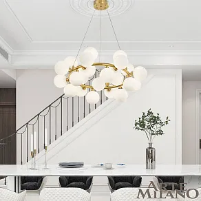 Подвесная люстра Arte Milano AM-55398 BA.55398.D700.G9.25 G