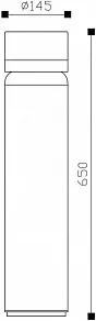 Наземный низкий светильник Deko-Light Fat 730402