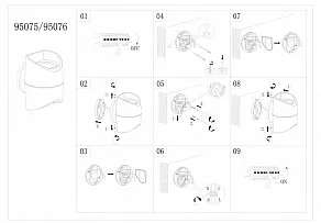 Накладной светильник Eglo Abrantes 95075