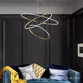 Подвесной светильник iLedex Axis 10112P/3-63W-3000K (8/6/4) BR