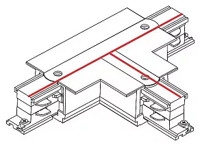 Соединитель T-образный для треков Nowodvorski Ctls Power 8238