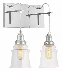 Бра LUMINA DECO Moletti LDW 6844-2 CHR+PR