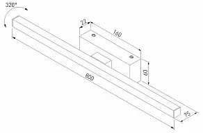 Подсветка для картины Elektrostandard Rino 40157/LED