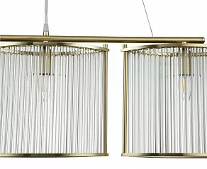 Подвесная люстра Indigo Corsetto 12003/3PL Gold