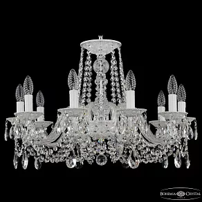 Подвесная люстра Bohemia Ivele Crystal AL1602 AL16302/10/240 WG