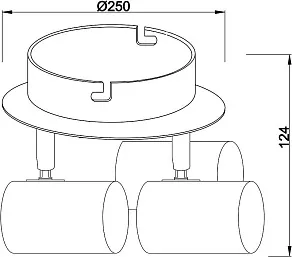 Накладной светильник Deko-Light Indi 348087