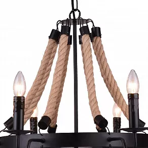 Подвесная люстра Arte Lamp Marsiglia A8956LM-8BK