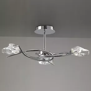Люстра на штанге Mantra Eclipse Chrome 1455