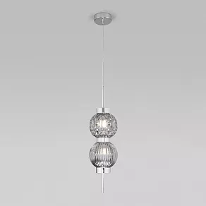 Подвесной светильник Eurosvet Plaza 50186/2 хром