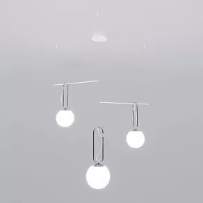 Подвесная люстра Eurosvet Riche 70143/3 белый