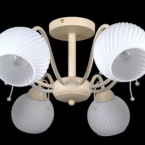 Люстра на штанге Natali Kovaltseva 75146 75146/8C BEIGE GOLD