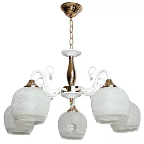 Подвесная люстра Imex MD.0655 MD.0655-5-P FGD+WH