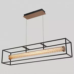 Подвесной светильник iLedex Look 4737-90 MBK+SGD