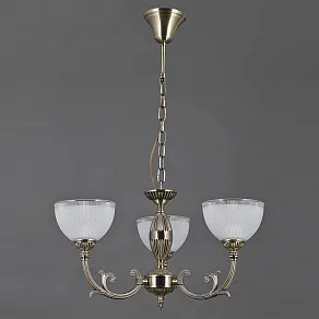 Подвесная люстра ILLUMICO CAPELLA IL9939-3PSQ-24 AB CAPELLA