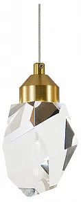 Подвесной светильник Indigo Cristallo 12053/1P Brass