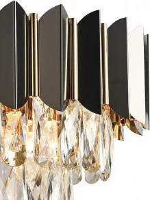 Подвесная люстра Natali Kovaltseva Darian II DARIAN II 81448/5C GOLD BLACK