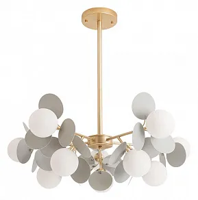 Люстра на штанге Arte Lamp Peacock A1369SP-10GY