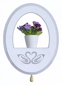 Бра с полкой Kink Light Лебеди 074110,22