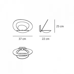 Накладной светильник Artemide  1240010A
