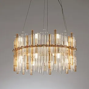 Подвесной светильник Arte Lamp Crystalla A4111LM-16GO