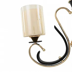 Подвесная люстра Arte Milano Florentia-2237 302237/3 Bk/Gd