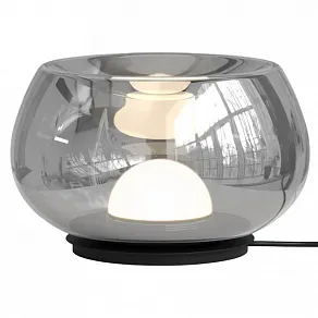 Настольная лампа декоративная Denkirs FLOA DK6747-BK+SM