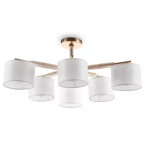 Люстра на штанге Freya Pipe FR5386CL-06G